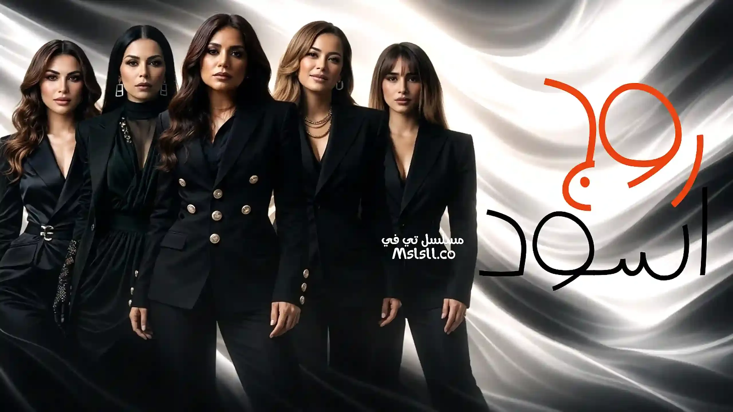 بوستر  مسلسل روج اسود